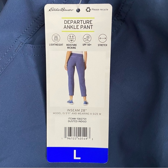 Eddie Bauer Blue Departure Ankle Pant - Picture 10 of 10